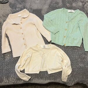 H&M toddler cardigan bundle